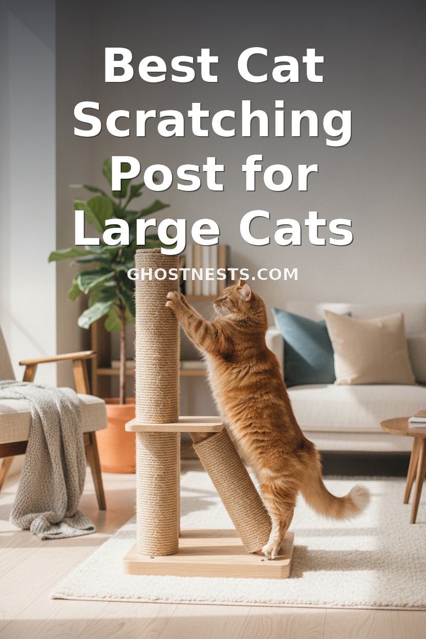 best cat scratching post for large cats