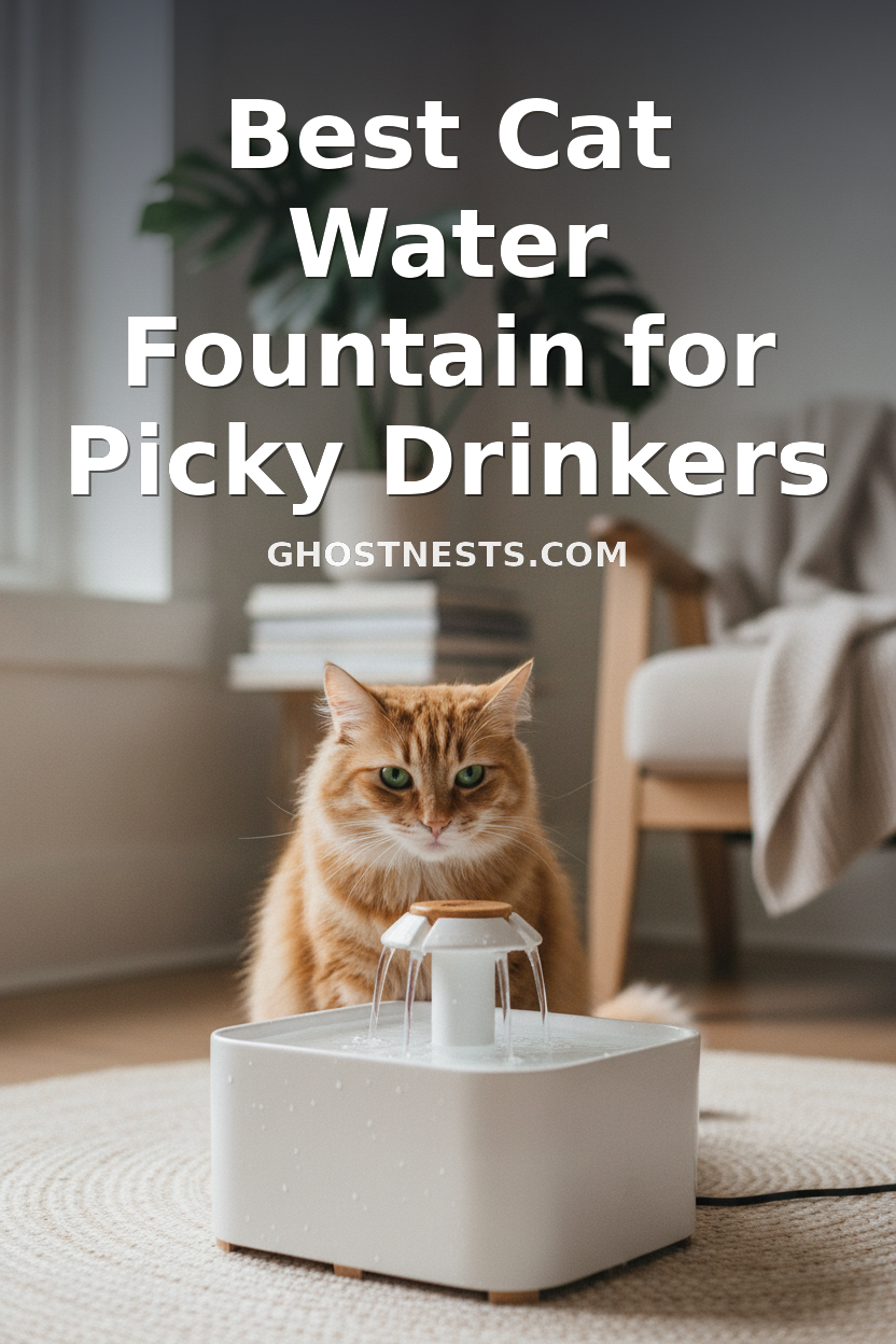 best cat water fountain for picky drinkers