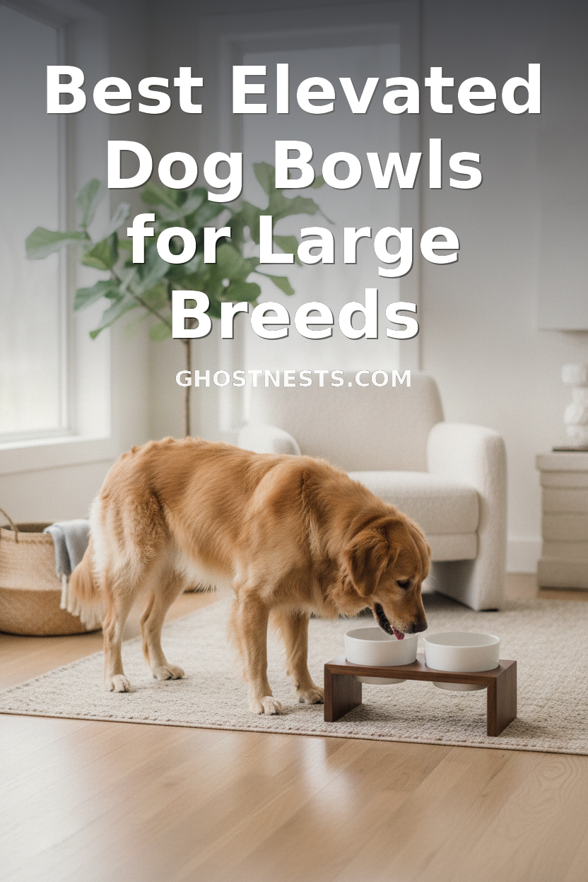 best elevated dog bowls for large breeds