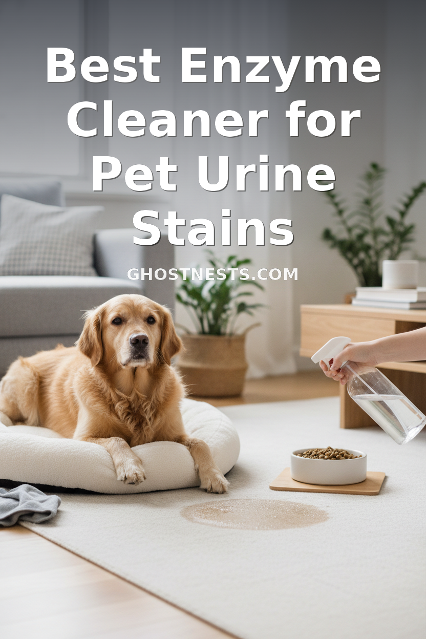 best enzyme cleaner for pet urine stains