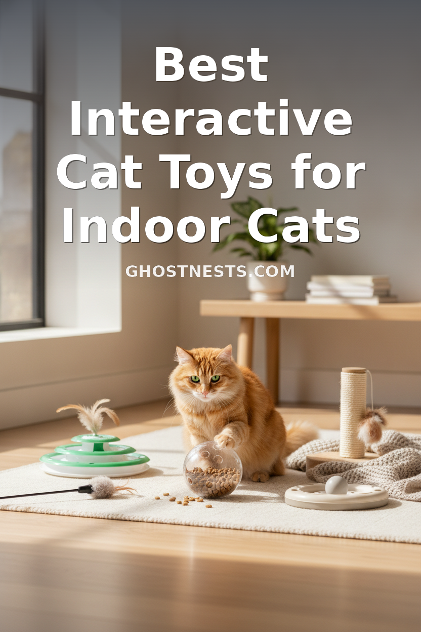best interactive cat toys for indoor cats