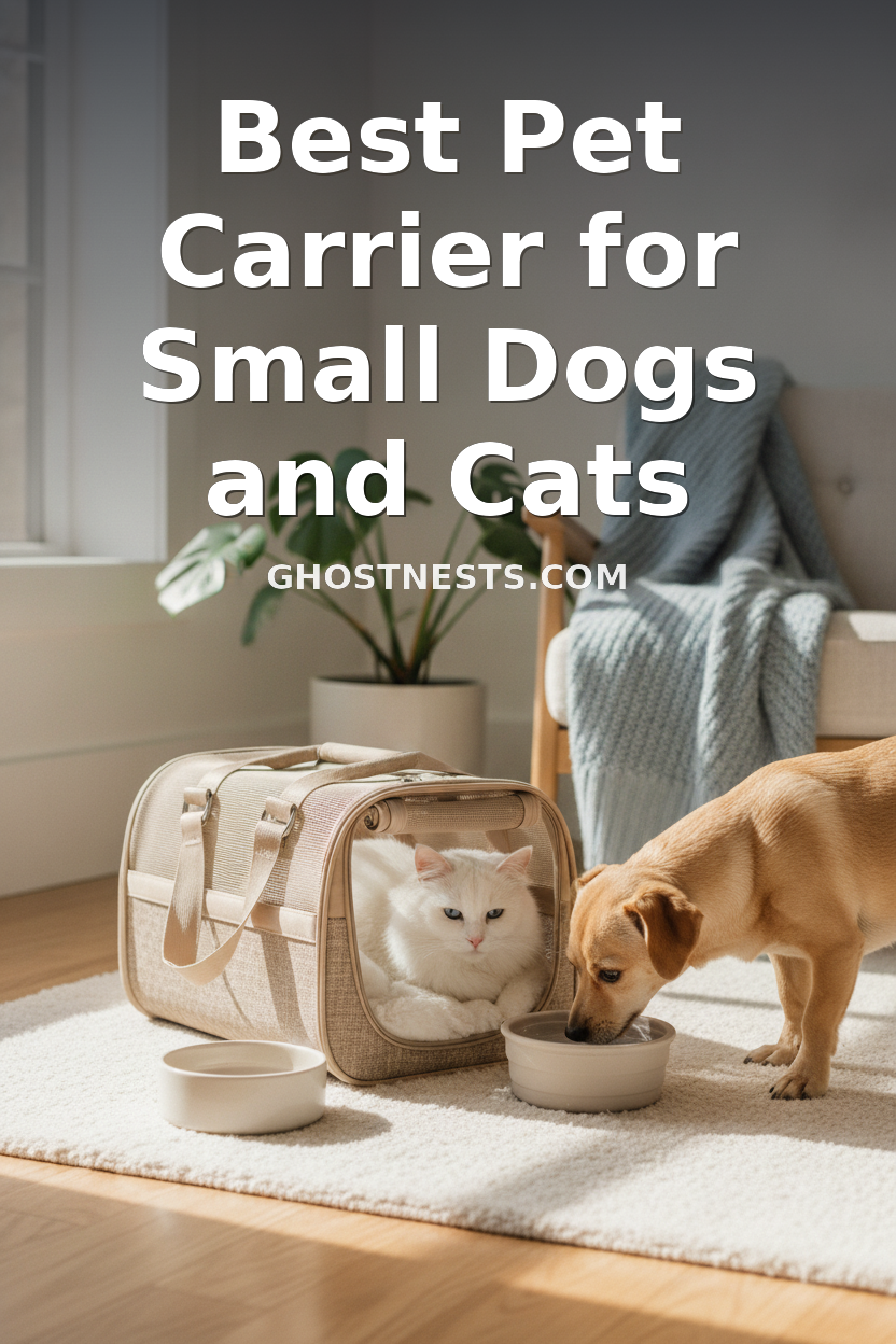 best pet carrier for small dogs and cats