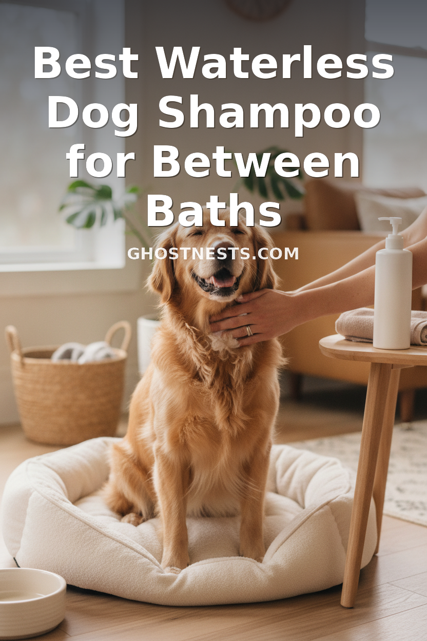 best waterless dog shampoo for between baths